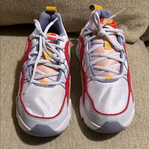 Nike Women’s White & Red Multi-Color Athletic Sneakers